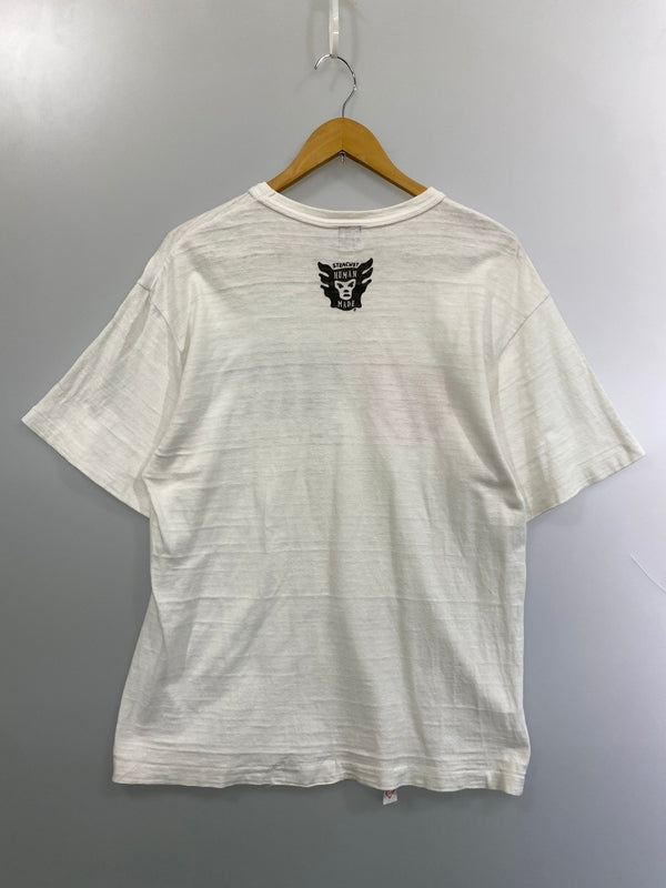 【中古品】【メンズ】 HUMAN MADE ヒューマンメード 18SS HEART LOGO TEE ハート ロゴ ショートスリーブ メンズ 半袖Tシャツ トップス 142-261020-em-45-min サイズ：L カラー：ホワイト 万代Net店