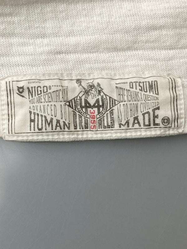 【中古品】【メンズ】 HUMAN MADE ヒューマンメード 18SS HEART LOGO TEE ハート ロゴ ショートスリーブ メンズ 半袖Tシャツ トップス 142-261020-em-45-min サイズ：L カラー：ホワイト 万代Net店