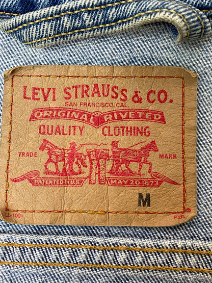 【中古品】【メンズ】 LEVI'S リーバイス 90S 3RD TYPE DENIM TRUCKER JACKET 7552548910 90年代 デニムトラッカージャケット メンズ デニムジャケット アウター Gジャン 146-261020-em-35-min サイズ：M カラー：インディゴ 万代Net店