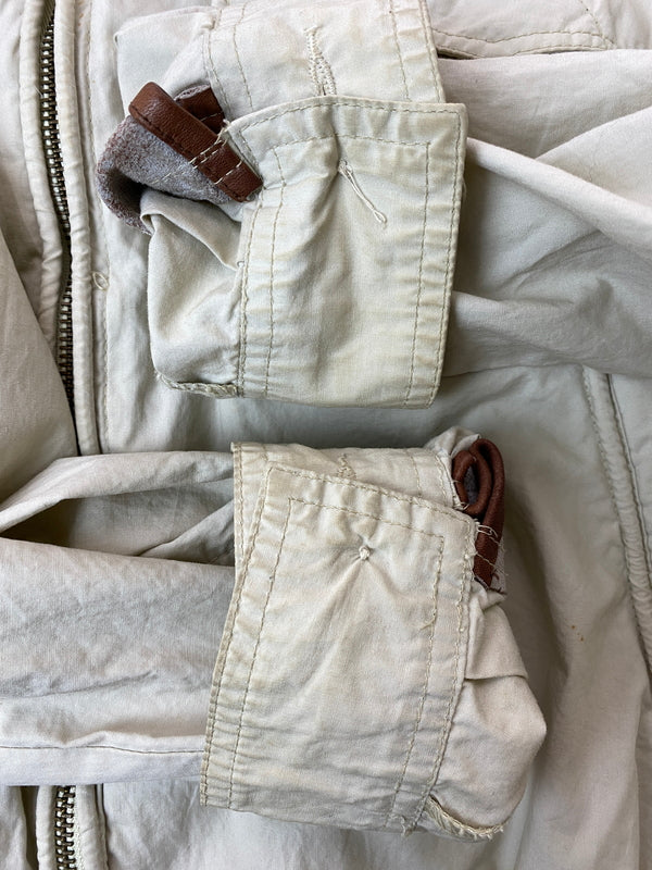 【中古品】【メンズ】 MARLBORO マールボロ CLASSICS COTTON JACKET クラシックス コットン ジャケット メンズ ライトアウター フルジップ 146-261016-em-18-min サイズ：EU50 カラー：ベージュ系 万代Net店