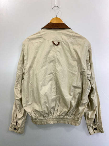 【中古品】【メンズ】 MARLBORO マールボロ CLASSICS COTTON JACKET クラシックス コットン ジャケット メンズ ライトアウター フルジップ 146-261016-em-18-min サイズ：EU50 カラー：ベージュ系 万代Net店