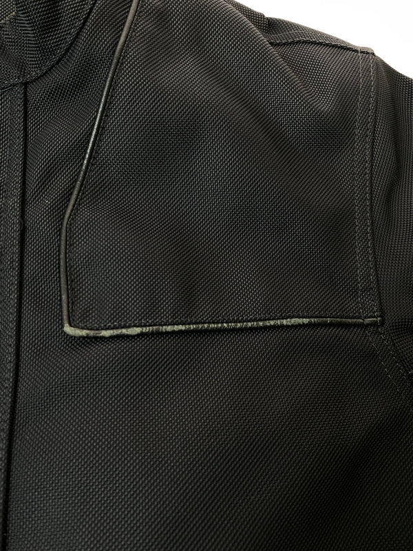 【現状渡し品】【メンズ】 BELSTAFF ベルスタッフ BALLISTIC NYLON JACKET バリスティック ナイロン ジャケット メンズ アウター 上着 ジャケット 145-261015-em-32-min サイズ：XL カラー：ブラック 万代Net店