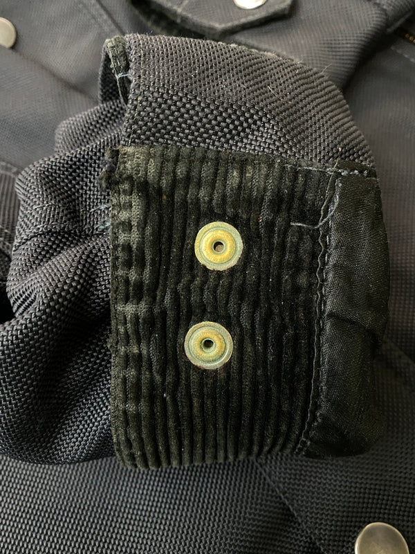 【現状渡し品】【メンズ】 BELSTAFF ベルスタッフ BALLISTIC NYLON JACKET バリスティック ナイロン ジャケット メンズ アウター 上着 ジャケット 145-261015-em-32-min サイズ：XL カラー：ブラック 万代Net店