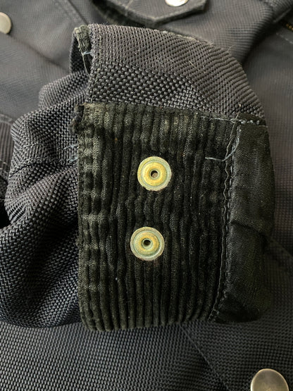 【現状渡し品】【メンズ】 BELSTAFF ベルスタッフ BALLISTIC NYLON JACKET バリスティック ナイロン ジャケット メンズ アウター 上着 ジャケット 145-261015-em-32-min サイズ：XL カラー：ブラック 万代Net店