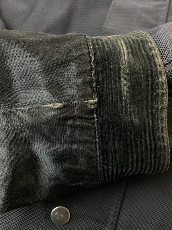 【現状渡し品】【メンズ】 BELSTAFF ベルスタッフ BALLISTIC NYLON JACKET バリスティック ナイロン ジャケット メンズ アウター 上着 ジャケット 145-261015-em-32-min サイズ：XL カラー：ブラック 万代Net店