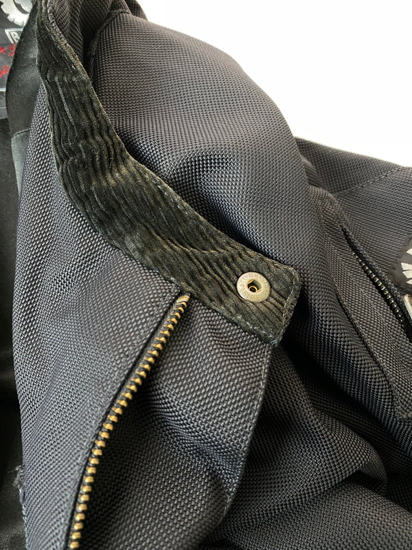 【現状渡し品】【メンズ】 BELSTAFF ベルスタッフ BALLISTIC NYLON JACKET バリスティック ナイロン ジャケット メンズ アウター 上着 ジャケット 145-261015-em-32-min サイズ：XL カラー：ブラック 万代Net店