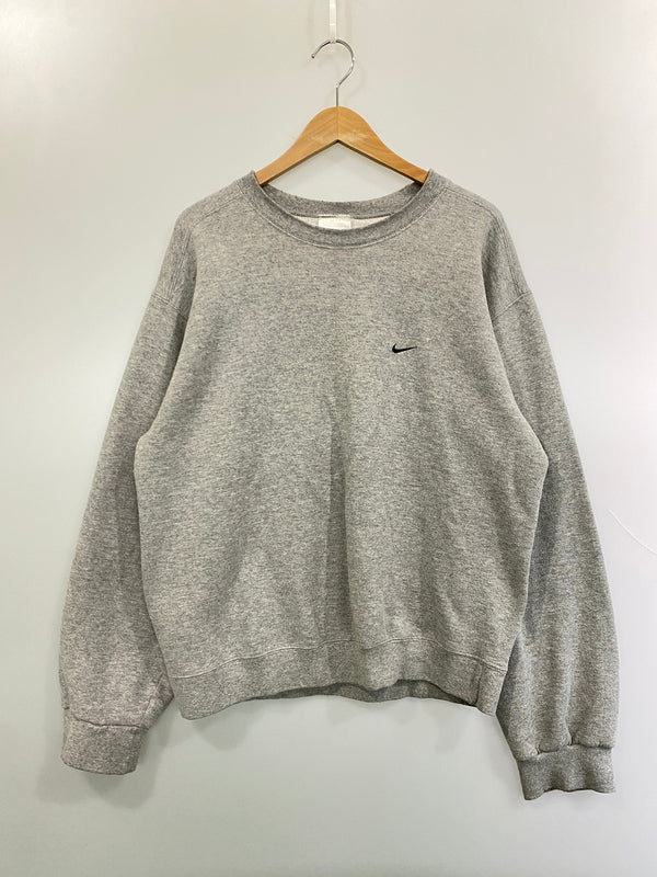 【中古品】【メンズ】 NIKE ナイキ 90-00S SWETSHIRT スウェット シャツ 90年代 00年代 メンズ トップス トレーナー 146-261020-em-52-min サイズ：M カラー：グレー 万代Net店