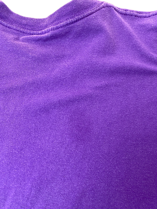【現状渡し品】【メンズ】 CAMEL キャメル 90S LOGO TEE 90年代 ロゴ 半袖Tシャツ メンズ トップス ヴィンテージ 146-261020-em-44-min カラー：パープル 万代Net店