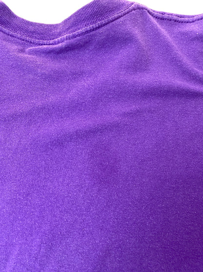 【現状渡し品】【メンズ】 CAMEL キャメル 90S LOGO TEE 90年代 ロゴ 半袖Tシャツ メンズ トップス ヴィンテージ 146-261020-em-44-min カラー：パープル 万代Net店