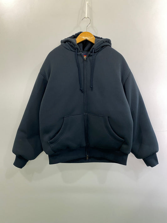 【中古品】【メンズ】 SUPREME シュプリーム × THE NORTH FACE ザ・ノースフェイス DOWN FILLED ZIP UP HOODED SWEATSHIRT NY52400I 24AW ダウン フィルド ジップアップ フーデッド スウェット 149-261015-em-37-min サイズ：M カラー：ネイビー 万代Net店
