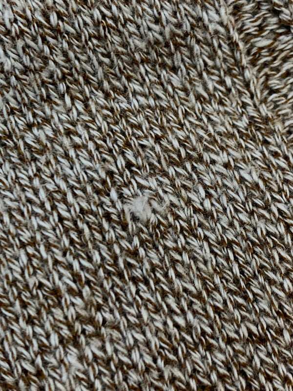 【中古品】【メンズ】 YVES SAINT LAURENT イヴ・サンローラン 90S DESIGN KNIT 90年代 デザイン ニット トップス ヴィンテージ セーター 146-261020-em-76-min サイズ：XL カラー：ライトブラウン 万代Net店