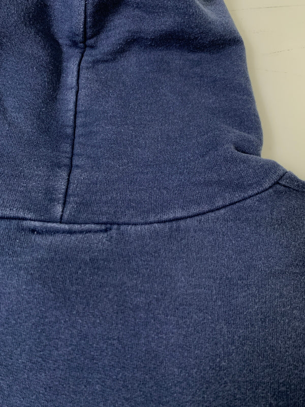 【中古品】【メンズ】 THRASHER スラッシャー 2000年 FLAME LOGO HODIE フレイム ロゴフーディ トップス パーカー 146-261021-jt-02-min サイズ：L カラー：ネイビー 万代Net店