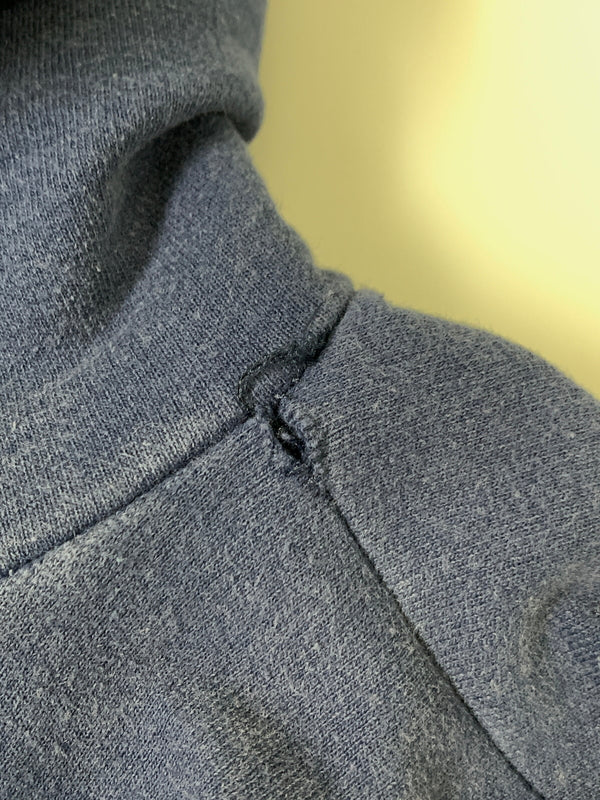 【中古品】【メンズ】 THRASHER スラッシャー 2000年 FLAME LOGO HODIE フレイム ロゴフーディ トップス パーカー 146-261021-jt-02-min サイズ：L カラー：ネイビー 万代Net店