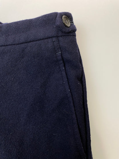 【中古品】【メンズ】 COMME DES GARCONS HOMME PLUS コムデギャルソンオムプリュス 98AW INSIDE OUTSIDE期 WOOL STRAIGHT PANT PP-04063S ウール ストレート 151-261015-em-16-min サイズ：S カラー：ネイビー 万代Net店