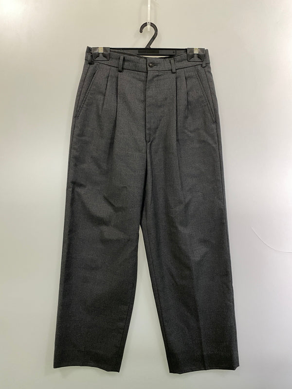 【中古品】【メンズ】 COMME DES GARCONS HOMME コムデギャルソンオム 田中オム SLACKS HS-08006S ヴィンテージ ウール スラックス メンズ ボトムス パンツ 151-261015-em-15-min サイズ：S カラー：グレー 万代Net店