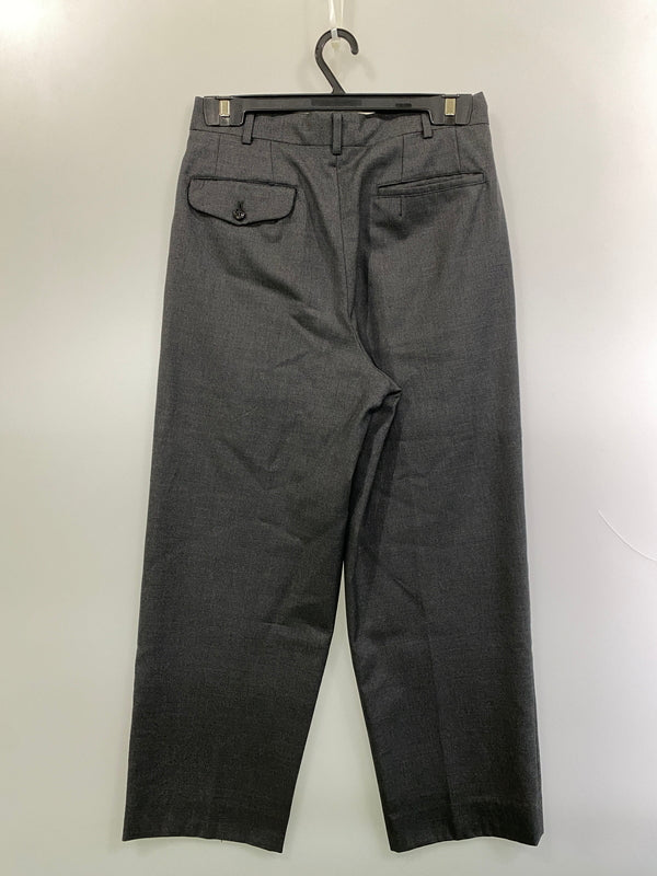 【中古品】【メンズ】 COMME DES GARCONS HOMME コムデギャルソンオム 田中オム SLACKS HS-08006S ヴィンテージ ウール スラックス メンズ ボトムス パンツ 151-261015-em-15-min サイズ：S カラー：グレー 万代Net店