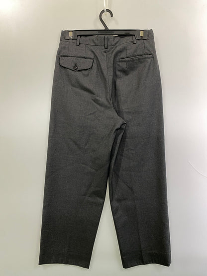 【中古品】【メンズ】 COMME DES GARCONS HOMME コムデギャルソンオム 田中オム SLACKS HS-08006S ヴィンテージ ウール スラックス メンズ ボトムス パンツ 151-261015-em-15-min サイズ：S カラー：グレー 万代Net店
