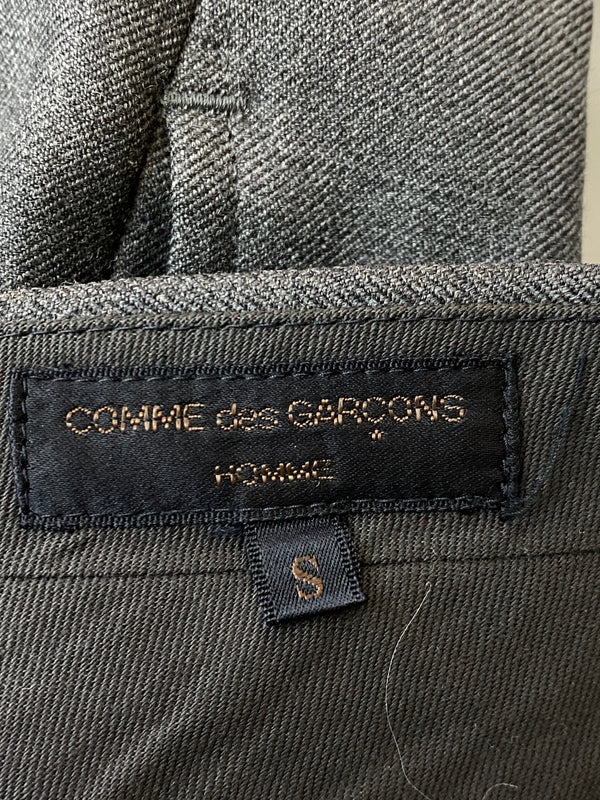 【中古品】【メンズ】 COMME DES GARCONS HOMME コムデギャルソンオム 田中オム SLACKS HS-08006S ヴィンテージ ウール スラックス メンズ ボトムス パンツ 151-261015-em-15-min サイズ：S カラー：グレー 万代Net店