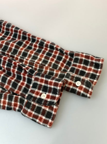 【中古品】【メンズ】 EYE COMME DES GARCONS JUNYA WATANABE MAN アイコムデギャルソン LS CHECK SHIRT WR-B907 140-261020-em-79-min サイズ：M カラー：マルチカラー 万代Net店