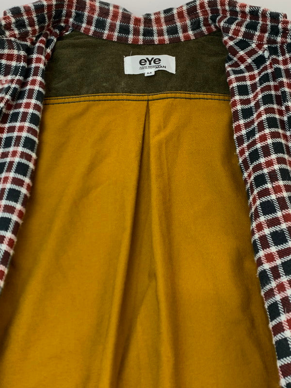 【中古品】【メンズ】 EYE COMME DES GARCONS JUNYA WATANABE MAN アイコムデギャルソン LS CHECK SHIRT WR-B907 140-261020-em-79-min サイズ：M カラー：マルチカラー 万代Net店