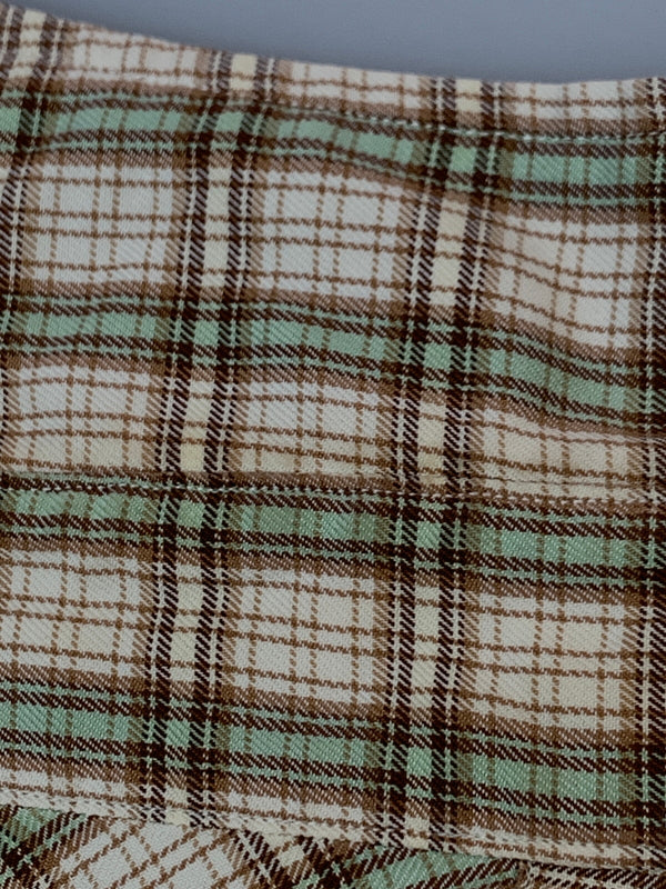 【中古品】【メンズ】 RALPH LAUREN ラルフローレン LOWELL CHECK SHIRT ローウェル チェック シャツ メンズ 長袖シャツ 146-261022-em-16-min サイズ：15 1/2-33 カラー：ブラウン系 万代Net店