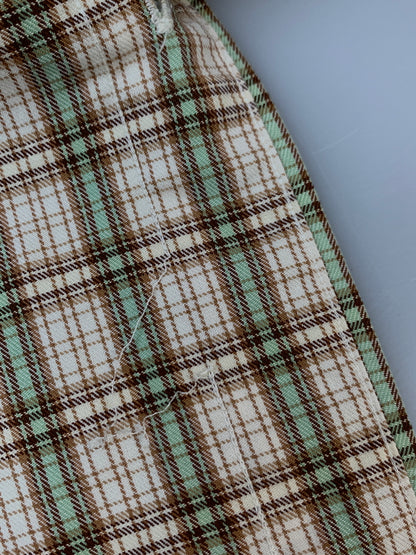 【中古品】【メンズ】 RALPH LAUREN ラルフローレン LOWELL CHECK SHIRT ローウェル チェック シャツ メンズ 長袖シャツ 146-261022-em-16-min サイズ：15 1/2-33 カラー：ブラウン系 万代Net店