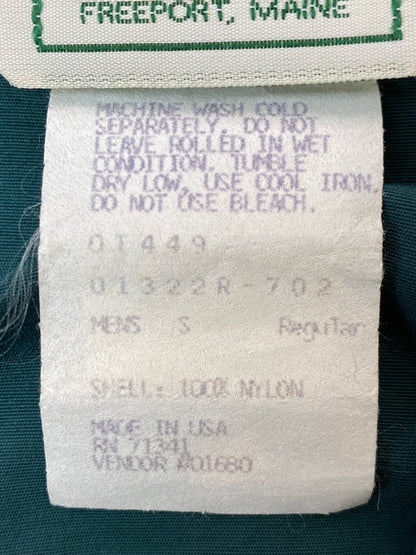 【中古品】【メンズ】 L.L.BEAN エルエルビーン 80S NYLON ANORAK JACKET 80年代 ナイロン アノラック ジャケット ハーフジップ フード付き メンズ ライトアウター 146-261020-em-26-min サイズ：S カラー：グリーン 万代Net店