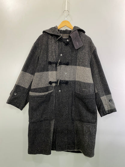 【中古品】【メンズ】 ENGINEERED GARMENTS エンジニアードガーメンツ DUFFEL CORT ダッフルコート メンズ アウター フード付き コート 上着 140-261015-em-27-min サイズ：S カラー：グレー 万代Net店