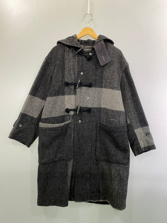 【中古品】【メンズ】 ENGINEERED GARMENTS エンジニアードガーメンツ DUFFEL CORT ダッフルコート メンズ アウター フード付き コート 上着 140-261015-em-27-min サイズ：S カラー：グレー 万代Net店