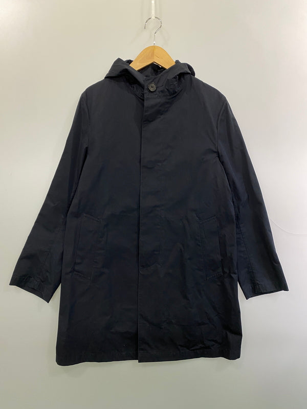 【中古品】【メンズ】 MACKINTOSH LONDON マッキントッシュ ロンドン HOODED COAT G1C82-100-29 フード付き コート メンズ アウター 141-261015-em-18-min サイズ：38 カラー：ネイビー 万代Net店