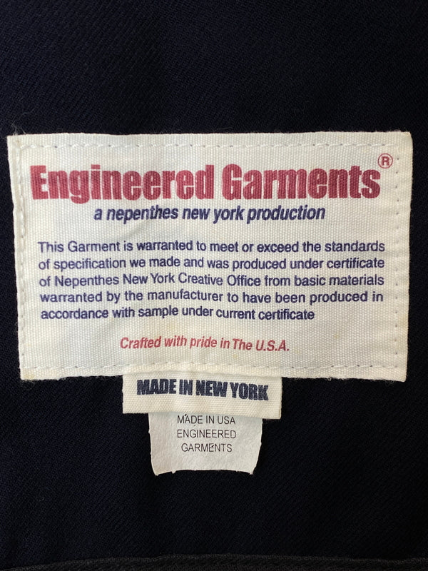 【中古品】【メンズ】 GARMENTS ENGINEERED エンジニアードガーメンツ WOOL JACKET ウール ジャケット メンズ アウター 141-261015-em-19-min サイズ：S カラー：ネイビー 万代Net店