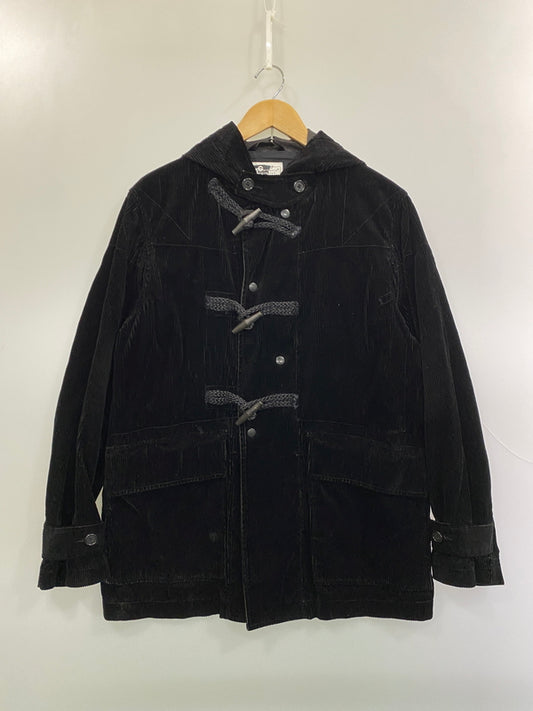 【中古品】【メンズ】 GARMENTS ENGINEERED エンジニアードガーメンツ CORDUROY DUFFLE COAT コーデュロイ ダッフル コート メンズ アウター 141-261015-em-28-min サイズ：S カラー：ブラック 万代Net店