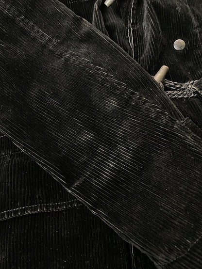 【中古品】【メンズ】 GARMENTS ENGINEERED エンジニアードガーメンツ CORDUROY DUFFLE COAT コーデュロイ ダッフル コート メンズ アウター 141-261015-em-28-min サイズ：S カラー：ブラック 万代Net店