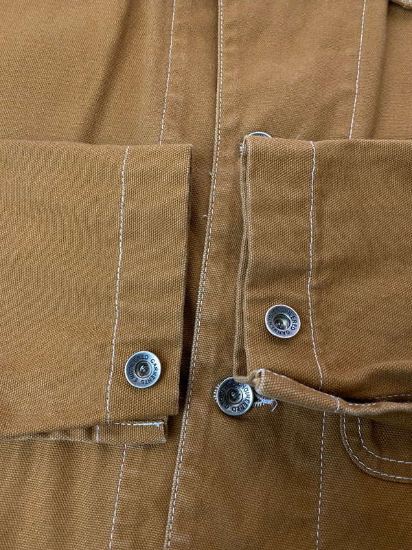 【中古品】【メンズ】 ENGINEERED GARMENTS WORKADAY エンジニアードガーメンツ ワーカデイ UTILITY JACKET ユーティリティ ジャケット カバーオール 141-261015-em-21-min サイズ：XS カラー：ブラウン 万代Net店