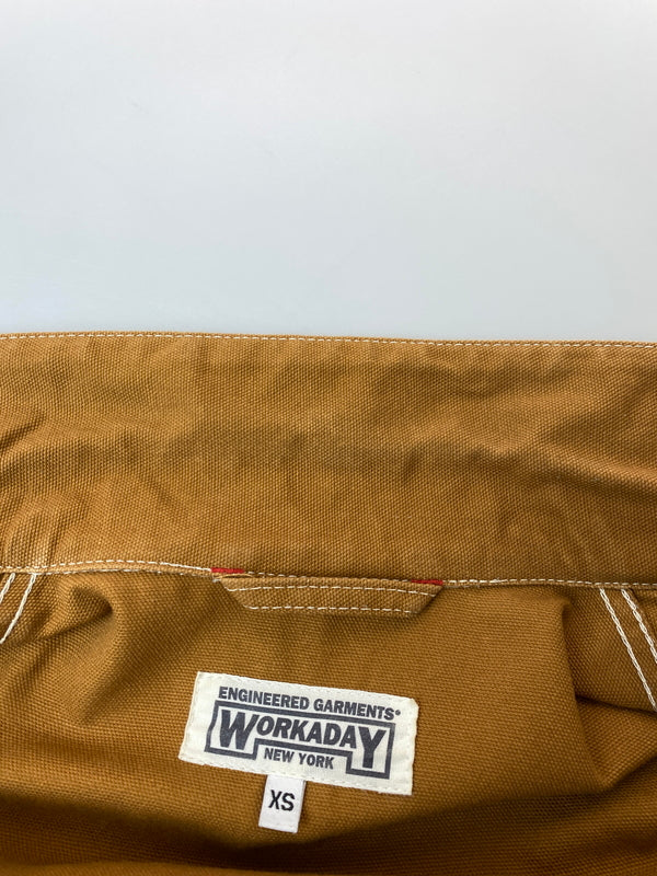 【中古品】【メンズ】 ENGINEERED GARMENTS WORKADAY エンジニアードガーメンツ ワーカデイ UTILITY JACKET ユーティリティ ジャケット カバーオール 141-261015-em-21-min サイズ：XS カラー：ブラウン 万代Net店