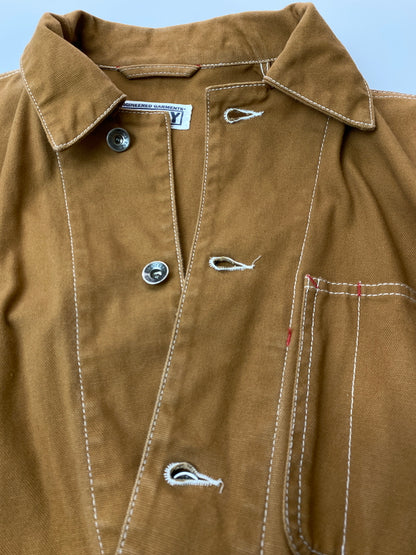 【中古品】【メンズ】 ENGINEERED GARMENTS WORKADAY エンジニアードガーメンツ ワーカデイ UTILITY JACKET ユーティリティ ジャケット カバーオール 141-261015-em-21-min サイズ：XS カラー：ブラウン 万代Net店