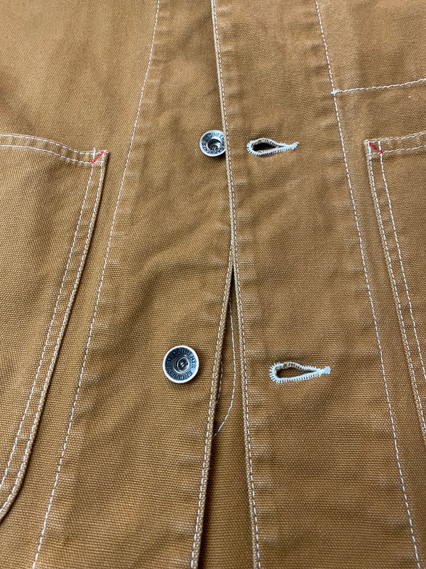 【中古品】【メンズ】 ENGINEERED GARMENTS WORKADAY エンジニアードガーメンツ ワーカデイ UTILITY JACKET ユーティリティ ジャケット カバーオール 141-261015-em-21-min サイズ：XS カラー：ブラウン 万代Net店