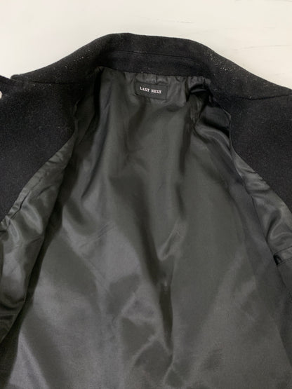 【中古品】【メンズ】 LAST NEST ラスト ネスト MOVE ON UP JACKET ムーブ オン アップ ジャケット スタジアムジャンパー メンズ アウター スタジャン 142-261016-em-29-min サイズ：M カラー：ブラック 万代Net店
