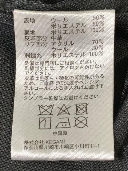 【中古品】【メンズ】 LAST NEST ラスト ネスト MOVE ON UP JACKET ムーブ オン アップ ジャケット スタジアムジャンパー メンズ アウター スタジャン 142-261016-em-29-min サイズ：M カラー：ブラック 万代Net店