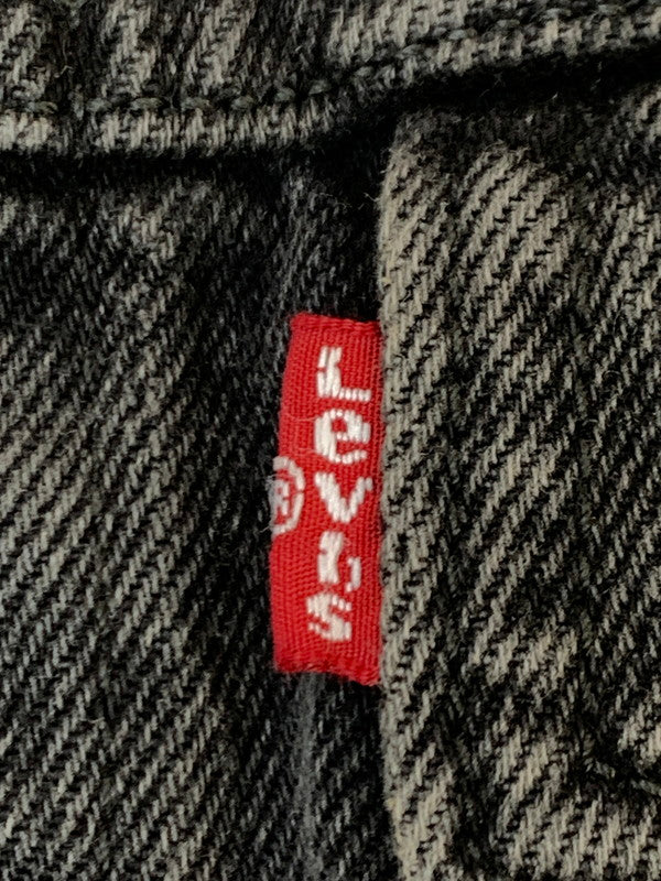 【中古品】【メンズ】 LEVI'S リーバイス BAGGY TRUCKER JACKET A3475-0004 バギー トラッカー ジャケット メンズ デニムジャケット Gジャン 147-261020-em-68-min サイズ：S カラー：インディゴブラック 万代Net店