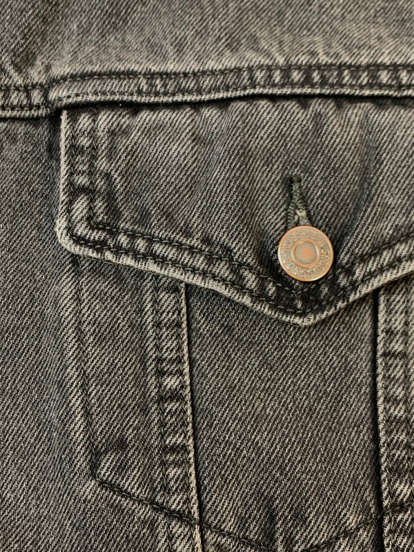 【中古品】【メンズ】 LEVI'S リーバイス BAGGY TRUCKER JACKET A3475-0004 バギー トラッカー ジャケット メンズ デニムジャケット Gジャン 147-261020-em-68-min サイズ：S カラー：インディゴブラック 万代Net店