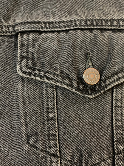 【中古品】【メンズ】 LEVI'S リーバイス BAGGY TRUCKER JACKET A3475-0004 バギー トラッカー ジャケット メンズ デニムジャケット Gジャン 147-261020-em-68-min サイズ：S カラー：インディゴブラック 万代Net店