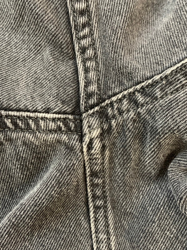 【中古品】【メンズ】 LEVI'S リーバイス BAGGY TRUCKER JACKET A3475-0004 バギー トラッカー ジャケット メンズ デニムジャケット Gジャン 147-261020-em-68-min サイズ：S カラー：インディゴブラック 万代Net店