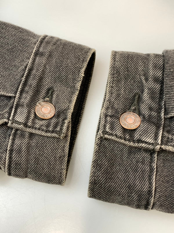 【中古品】【メンズ】 LEVI'S リーバイス BAGGY TRUCKER JACKET A3475-0004 バギー トラッカー ジャケット メンズ デニムジャケット Gジャン 147-261020-em-68-min サイズ：S カラー：インディゴブラック 万代Net店