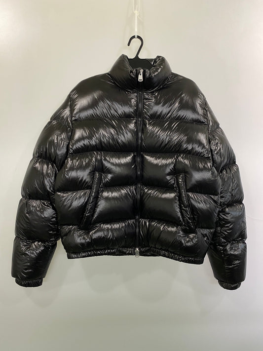 【中古品】【メンズ】 ZARA ザラ PUFF DOWN JACKET パフ ダウンジャケット メンズ アウター 防寒ジャケット 147-261015-em-11-min サイズ：M カラー：ブラック 万代Net店