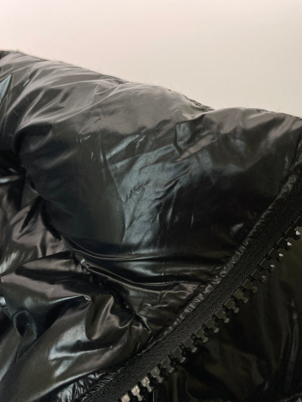 【中古品】【メンズ】 ZARA ザラ PUFF DOWN JACKET パフ ダウンジャケット メンズ アウター 防寒ジャケット 147-261015-em-11-min サイズ：M カラー：ブラック 万代Net店