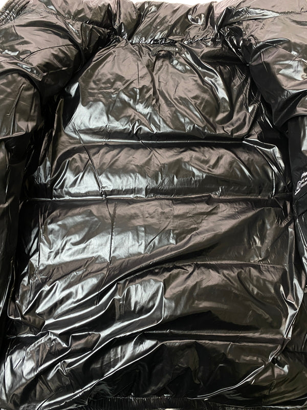 【中古品】【メンズ】 ZARA ザラ PUFF DOWN JACKET パフ ダウンジャケット メンズ アウター 防寒ジャケット 147-261015-em-11-min サイズ：M カラー：ブラック 万代Net店