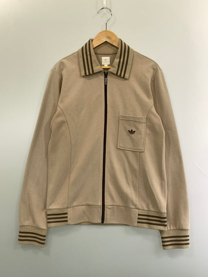 【中古品】【メンズ】 ADIDAS アディダス 00S LSトラックジャケット 00年代 ロングスリーブ フルジップ ジャージ メンズ 146-261020-em-69-min サイズ：O カラー：ベージュ 万代Net店