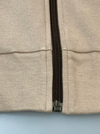【中古品】【メンズ】 ADIDAS アディダス 00S LSトラックジャケット 00年代 ロングスリーブ フルジップ ジャージ メンズ 146-261020-em-69-min サイズ：O カラー：ベージュ 万代Net店