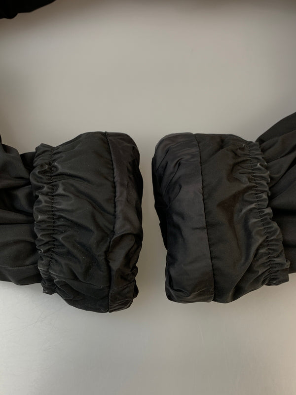 【中古品】【レディース】 MONCLER モンクレール RENNE ダウンコート B20934998700 レンヌ レディース アウター Aライン ロングコート 168-261022-em-01-min サイズ：O カラー：ブラック 万代Net店